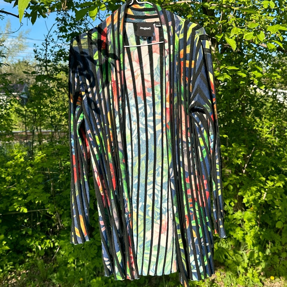 Desigual flower vest